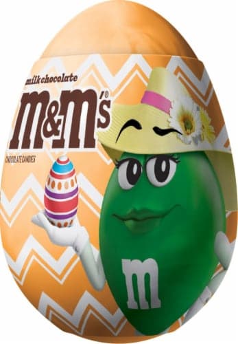 Mw M&M Mc Filled Plastic Egg