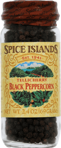 Spice Islands Whole Black Peppercorn Jar
