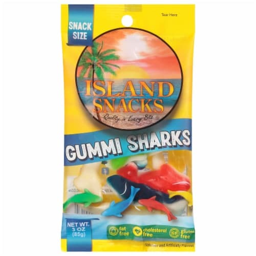 Island Snacks Gummy Sharks