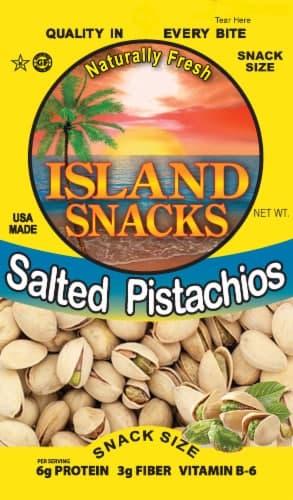 Island Snacks Salted Pistachios