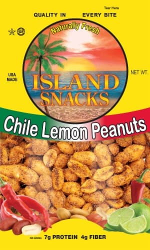 Island Snacks Chile Lemon Peanuts