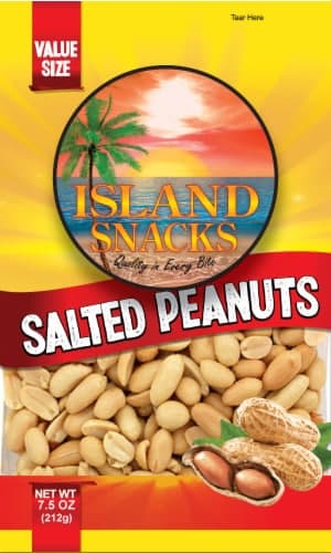 Island Snacks Salted Peanuts Value Size