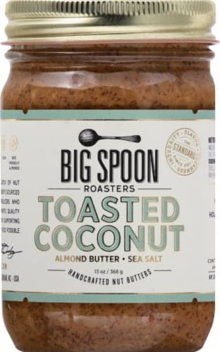 Big Spoon Roasters Toasted Coconut, Nut Butters, Almond Butter + Sea Salt