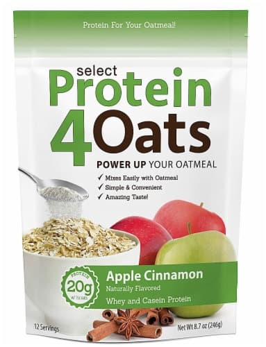 Pescience  Select Protein4Oats   Apple Cinnamon