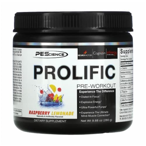 Pescience Prolific Raspberry Lemonade Pre-Workout