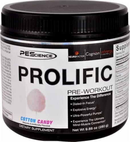 Pescience Prolific Cotton Candy Pre-Workout