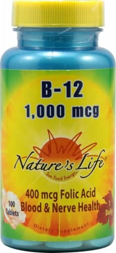 Nature'S Life Vitamin B- 1000 Mcg