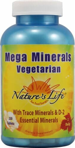 Nature'S Life  Mega Minerals Vegetarian