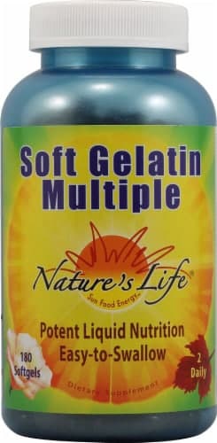 Nature'S Life  Soft Gelatin Multiple Softgels
