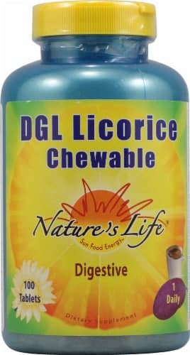 Nature'S Life  Dgl Licorice Chewable