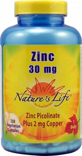 Nature'S Life Zinc Picolinate Cpas