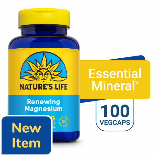 Nature'S Life Magnesium 100 Veg Caps