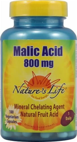 Nature'S Life Malic Acid Vegetarian Capsules