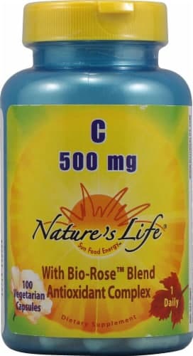 Nature'S Life Vitamin C Vegetarian Capsules
