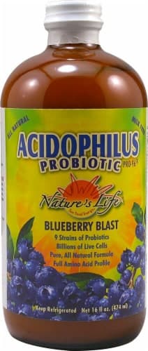 Nature'S Life  Acidophilus Probiotic Pro 96   Blueberry Blast