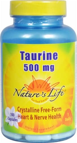 Nature'S Life Taurine Capsules