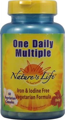 Nature'S Life One Daily Multiple Vegetarian Formula Capsules