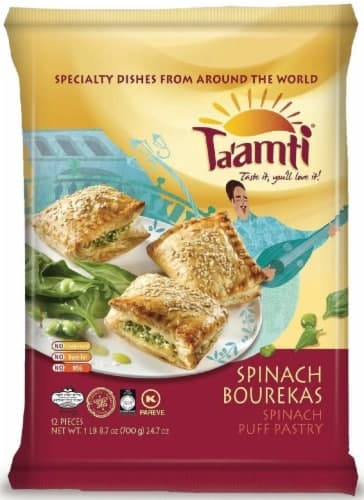 Ta'Amti Spinach Bourekas Puff Pastry