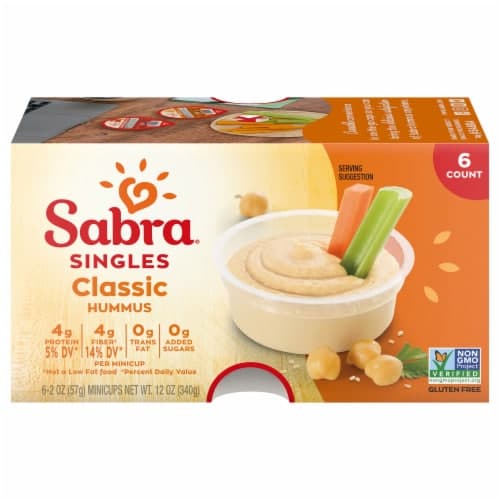 Sabra Classic Hummus Singls