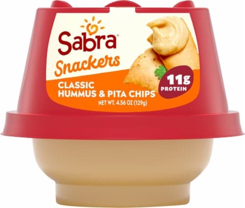 Sabra Classic Hummus & Pita Chips Snackers