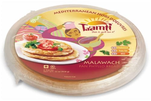 Ta'Amti Malawach Pan Phyllo Bread