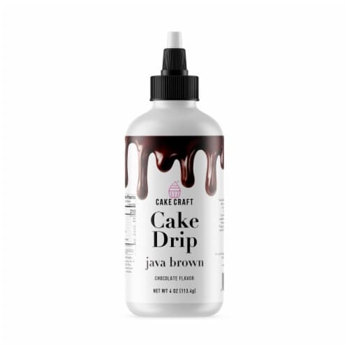 Cake Craft Chocolate Flavor Cake Drip - Java Brown