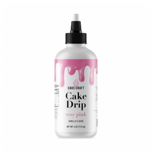Cak Craft Rosy Pink Cake Drip Icing