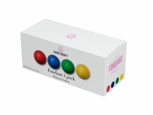 Cake Craft Primary Colors Fondant