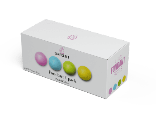Cake Craft Pastel Color Fondant