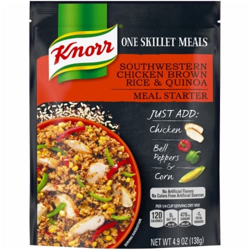 Knorr One Skillet Meals Southwestern Chicken Brown Rice & Quinoa Meal Starter