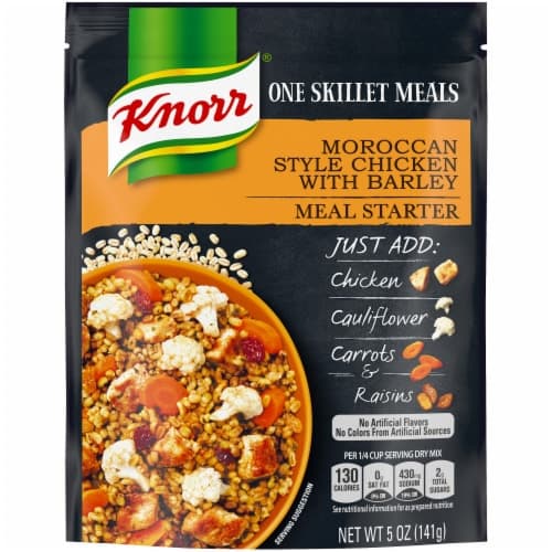 Knorr One Skillet Meals Moroccan Style Chicken With Barley Meal Starter