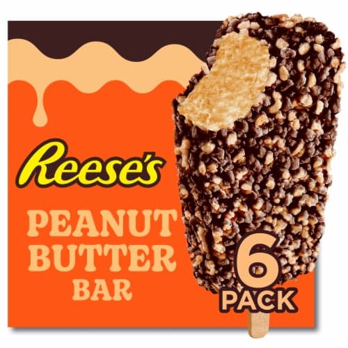 Reese'S Milk Chocolatey Coating & Cake Crumbs Peanut Butter  Dairy Dessert Bar