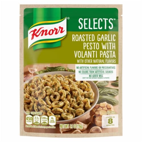 Knorr Selects Roasted Garlic Pesto With Volanti Pasta Pasta Side Dish