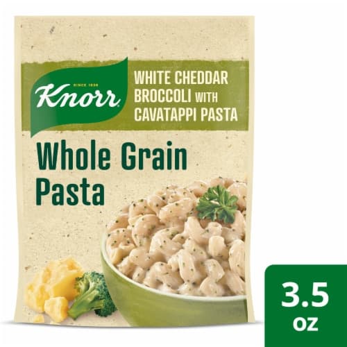 Knorr Selects Whole Grain Pasta White Cheddar Broccoli Cavatappi Pasta