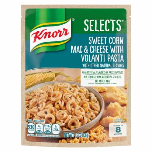 Knorr Selects Sweet Corn Mac & Cheese With Volanti Pasta Pasta Side Dish
