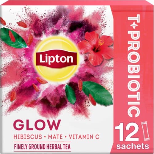 Lipton Hibiscus Mate + Vitamin C Tea Sachets