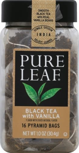 Pure Leaf Black Tea With Vanilla Pyramid Bags