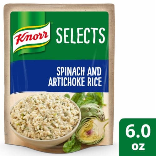 Knorr Selects Spinach & Artichoke Rice Side Dish