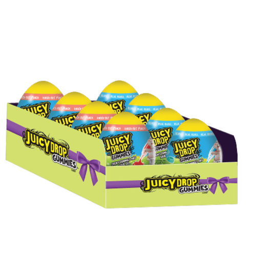 Juicy Dropblue Rebel Gummies Easter Egg Candy