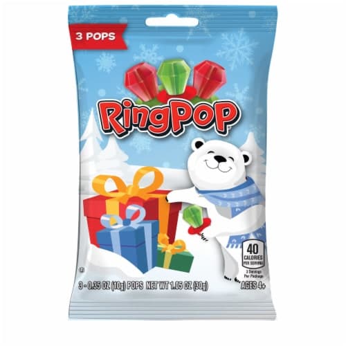 Ring Pop Holiday Candy Bag