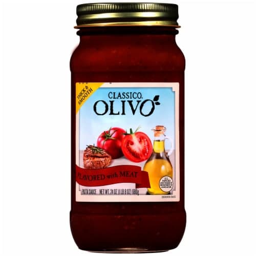 Classico Olivo Flavored With Meat Pasta Sauce