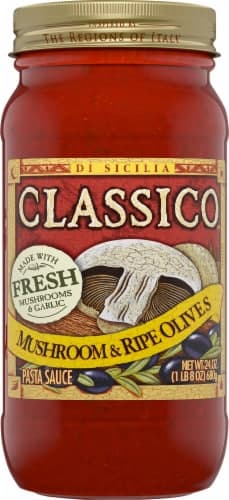 Classico Mushroom & Ripe Olives Pasta Sauce