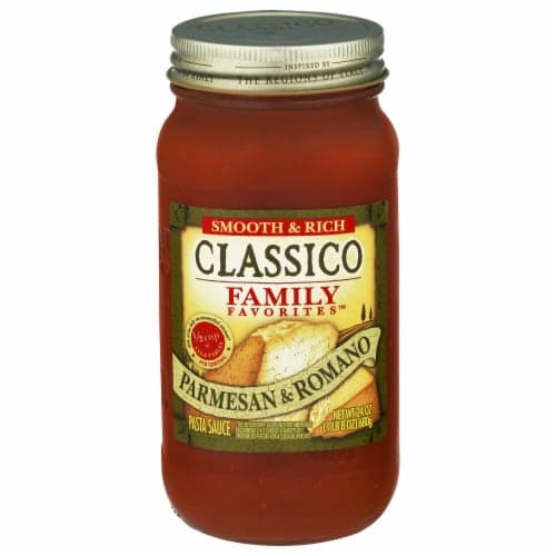 Classico Pasta Sauce, Parmesan & Romano