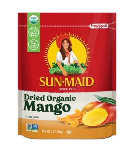 Sun Maid Mango, Organic, Dried