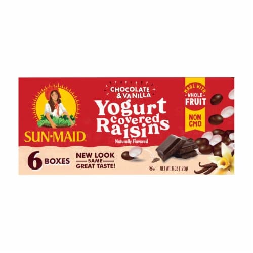Sun-Maid Raisins Yogurt Flavored Dark Chocolate & Vanilla