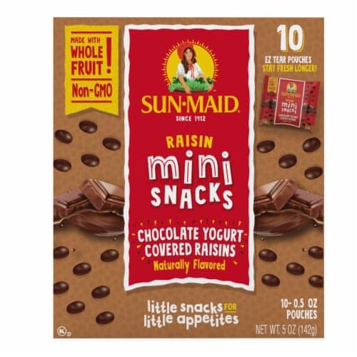 Sun-Maid Mini Snacks Chocolate Covered Yogurt Raisins