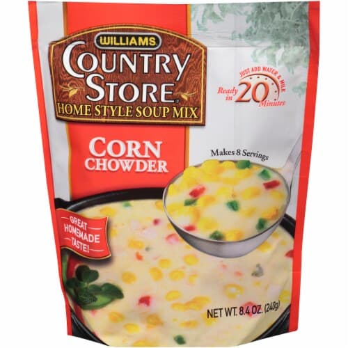 Williams Country Store Soup Mix, Home Style, Corn Chowder
