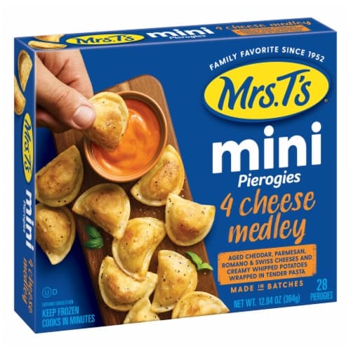 Mrs T Potato 4 Chs Pierogies