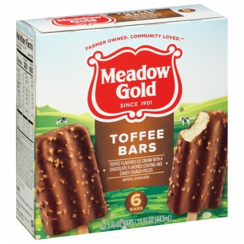 Meadow Gold  Treats Toffee Bars