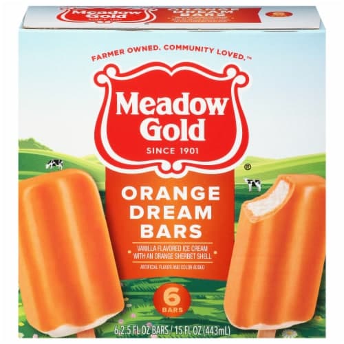 Meadow Gold Orange Dream Multipack Ice Cream Bars